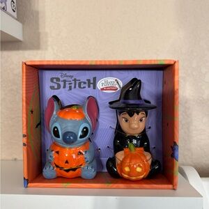 Disney Stitch and Witch Figurines